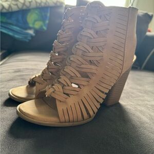 Heeled sandals